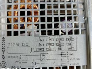 Преобразователь напряжения Volvo FH 3 поколение 2013, 12.8 л., D13C460, дизель, АКПП, белый, правый руль, 21255320, 0303089