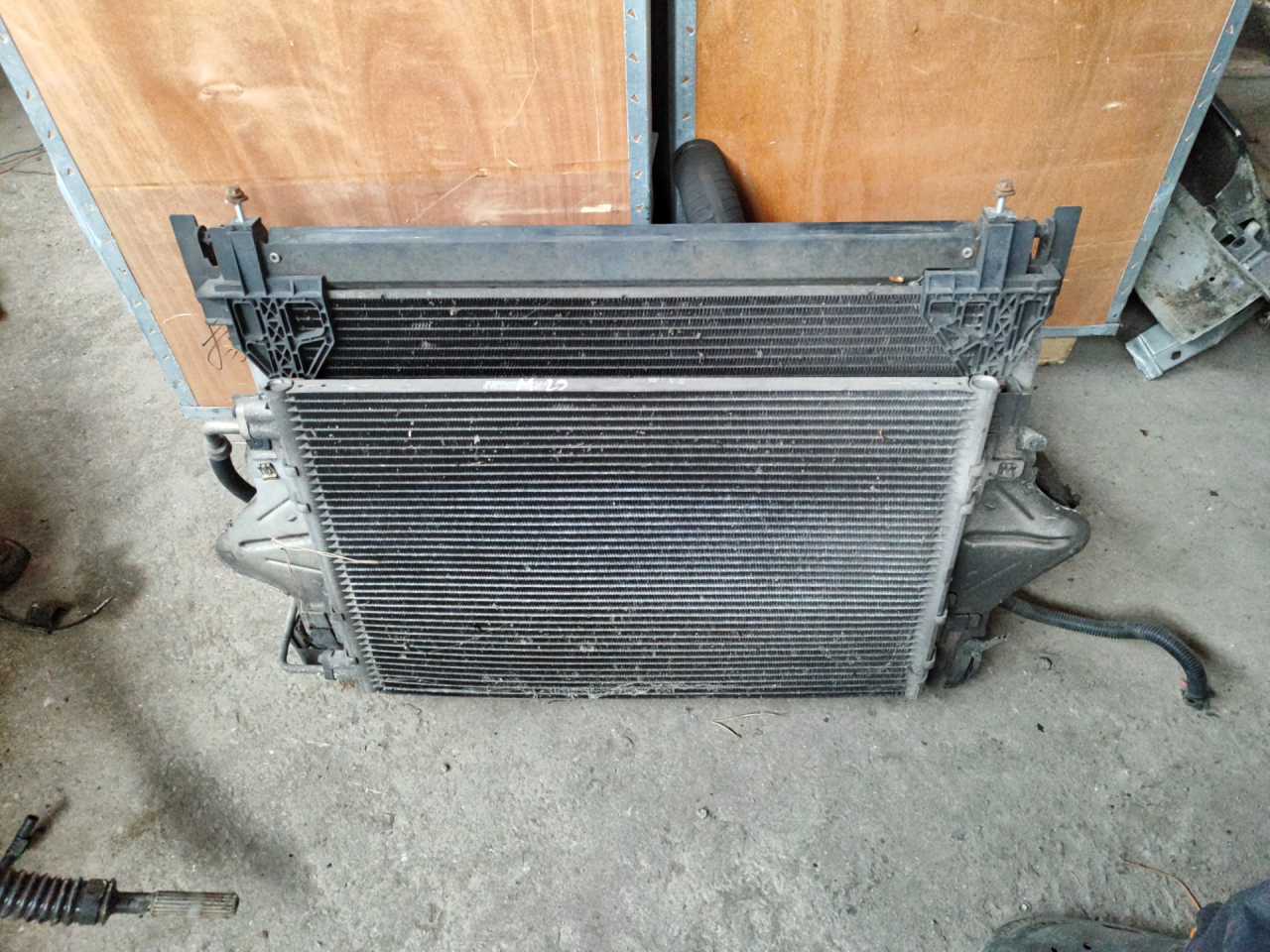 кассета радиаторов Renault Espace 3 поколение 1997, 2.2 л., G9T 710, дизель - фото №1