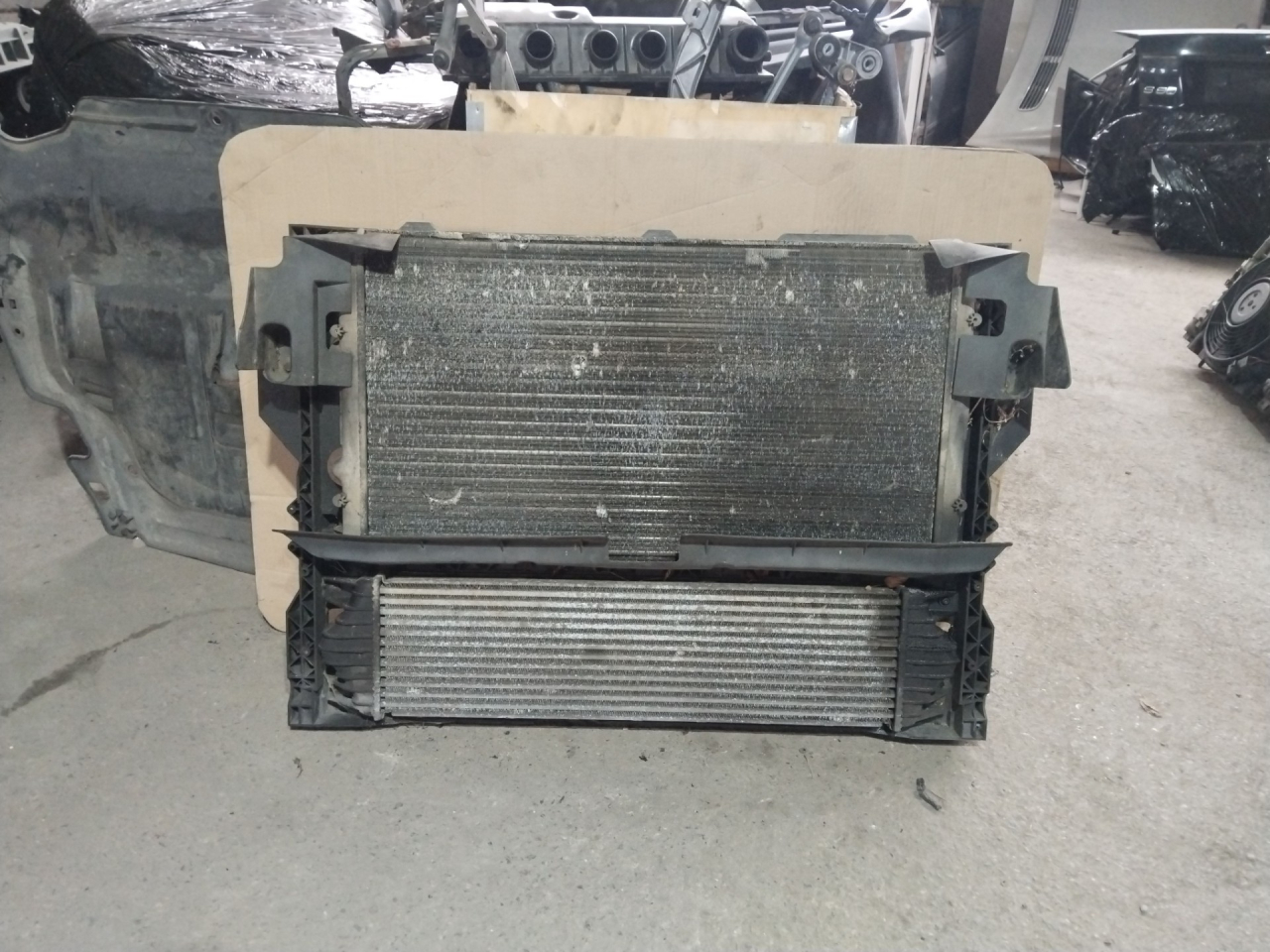 кассета радиаторов Renault Master 2 поколение 1999, 2.2 л., G9T 722, дизель - фото №1