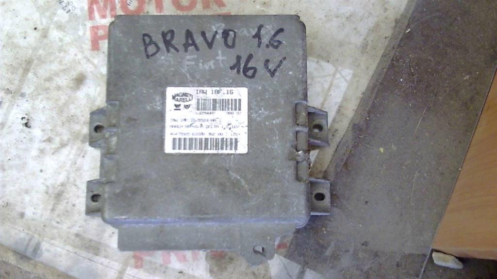 блок управления двигателем Fiat Bravo 1 поколение (1995 - 2001), 1.6 л., бензин, IAW1AF16 - фото №1