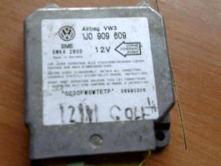 блок AirBag Volkswagen Golf 4 поколение 2001, МКПП, зеленый, хетчбэк 5 дв., передний привод, 1J0909609, 5WK42800