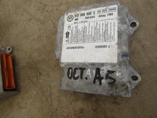 блок AirBag Skoda Octavia 1 поколение (A4) [рестайлинг] 2010, 5WK43411, 1K0909605S