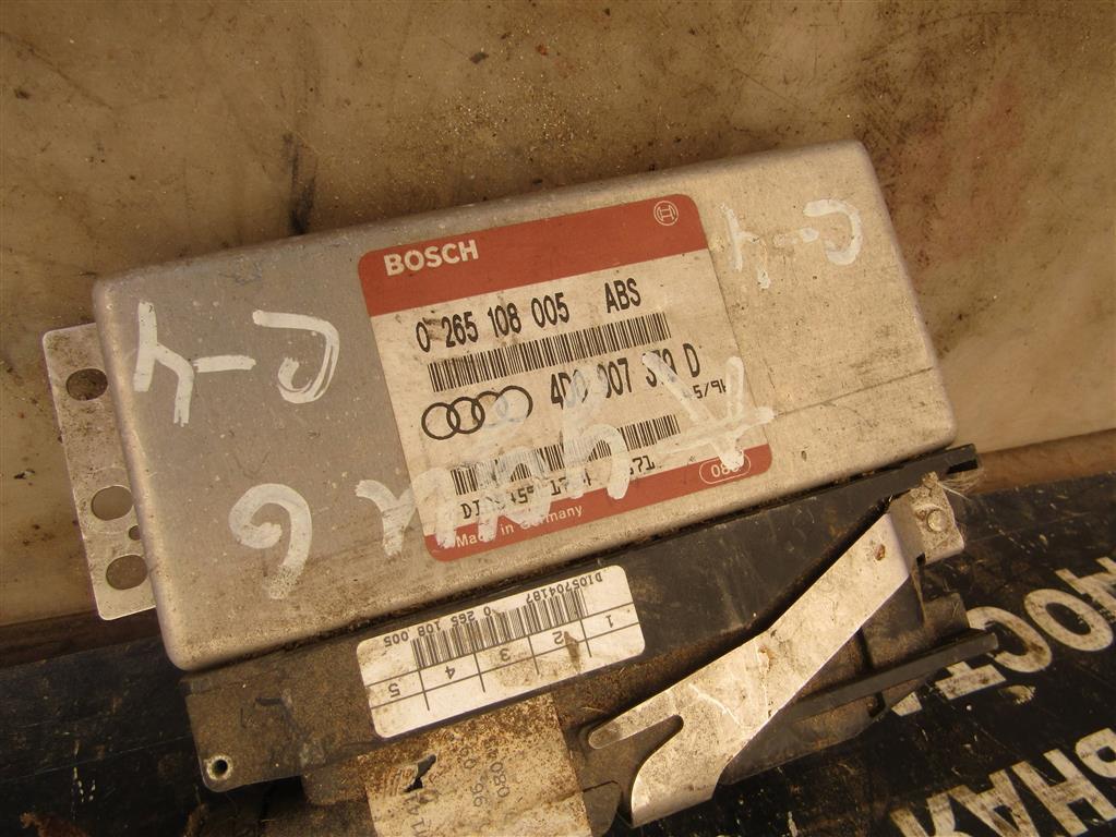 Блок управления ABS/ESP Audi 100 4A/C4 1993, 0265108005, 4D0907379D - фото №1