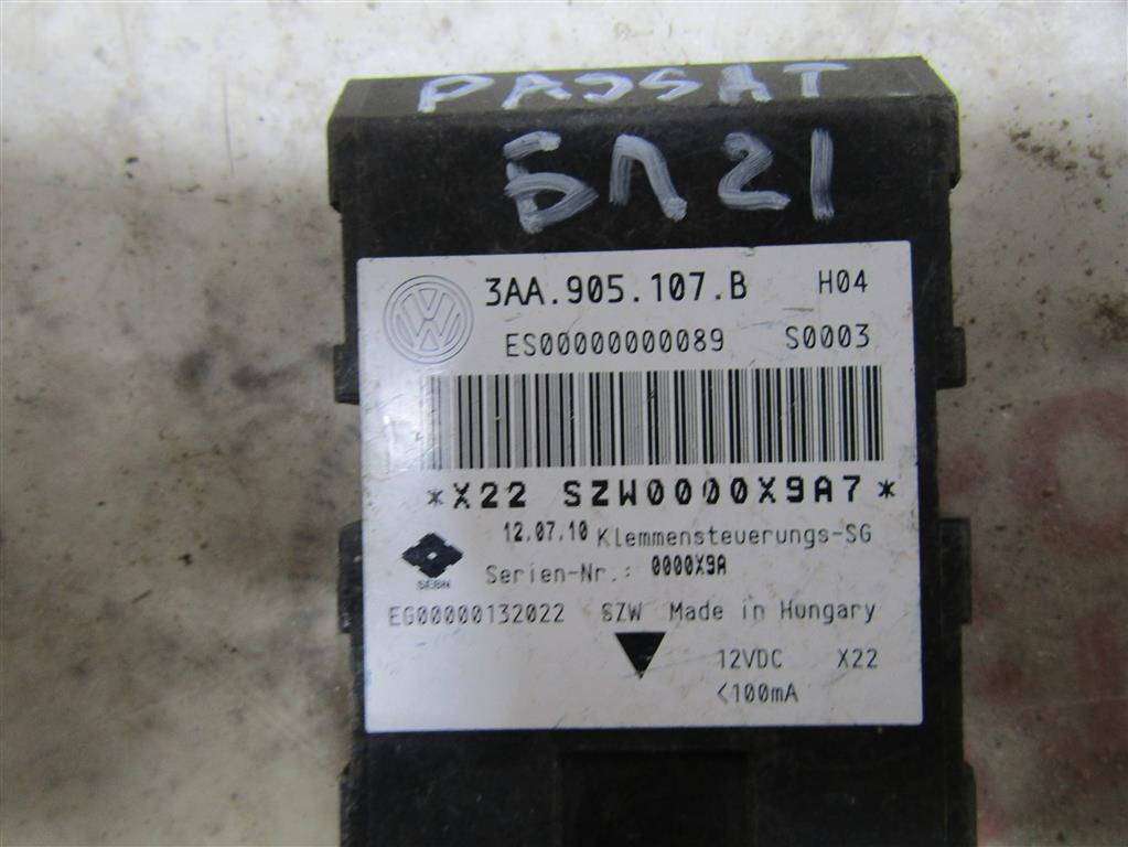 блок управления (другие) Volkswagen Passat B7 2012, 3AA905107B - фото №1