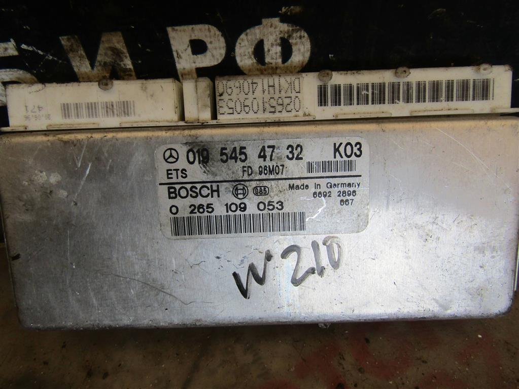 Блок управления ABS/ESP Mercedes-Benz E-Класс W210/S210 W210 1998, 0195454732, 0265109053 - фото №1