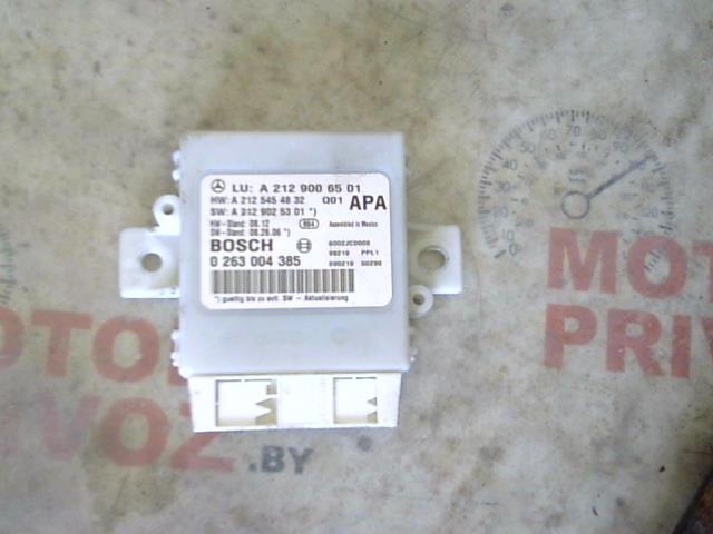 блок управления парктрониками Mercedes-Benz E-Класс W212/S212/C207/A207 W212 2012, 0263004385, A2125454832, A2129006501, A2129025301 - фото №1