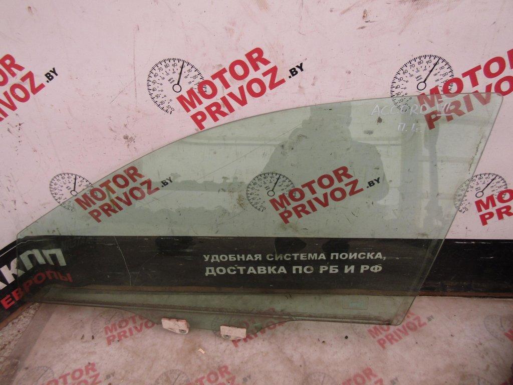 стекло двери передней левой Honda Accord 7 поколение 2005 - фото №1