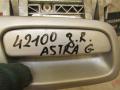 ручка наружная задняя правая Opel Astra G 2001, 1.7 л., Y 17 DT, дизель, МКПП, серебро, универсал, передний привод - фото №3