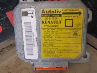 блок AirBag Renault Megane 1 поколение 1996, 1.6 л., бензин, МКПП, синий, купе, передний привод, 550347500, 7700414090E