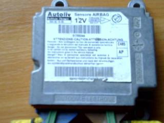 блок AirBag Fiat Doblo 1 поколение 2003, 1.2 л., бензин, МКПП, белый, фургон, передний привод, 550921500, 51705344