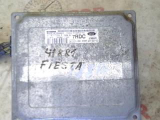 блок управления двигателем Ford Fiesta 5 поколение 2004, 1.4 л., бензин, МКПП, хетчбэк 5 дв., передний привод, 2S6A-12A650-YD, S118107006D