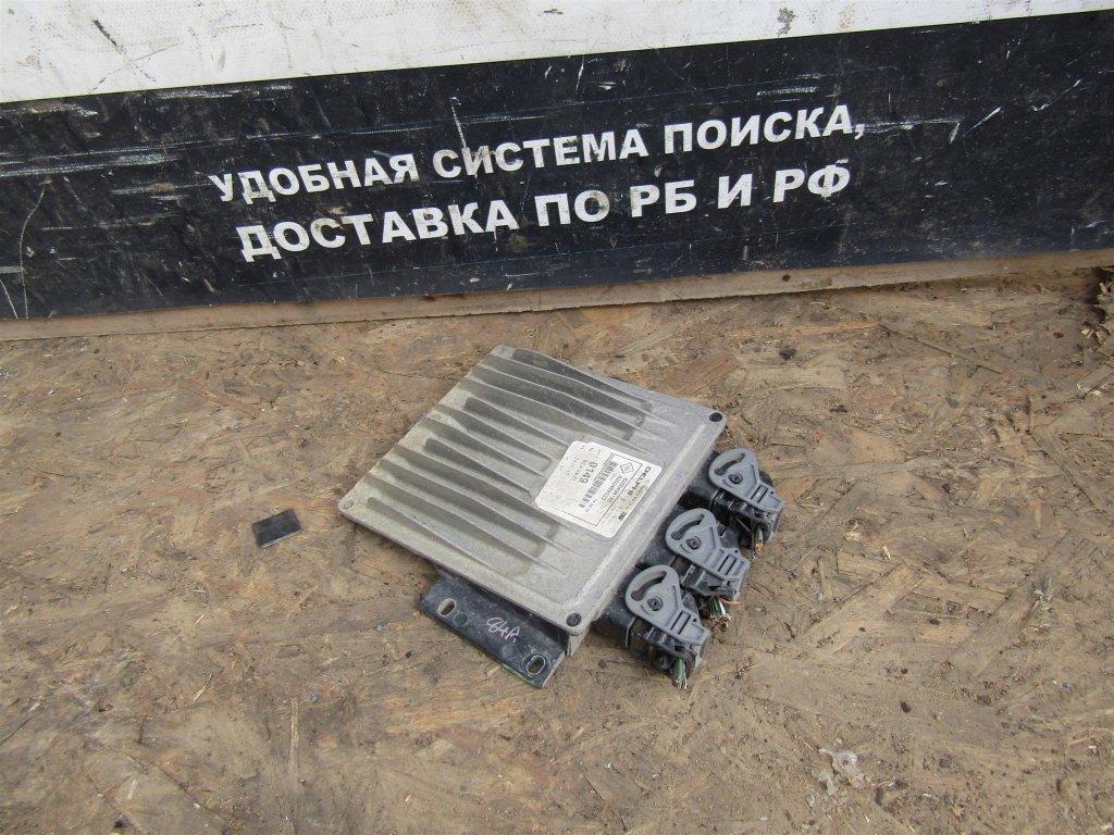 блок управления двигателем Nissan Kubistar 1 поколение 2003, 1.2 л., бензин, МКПП, красный, фургон, передний привод, 8200469333, 8200498185 - фото №1