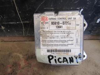 блок AirBag Kia Picanto 1 поколение 2006, 1.1 л., бензин, МКПП, черный, хетчбэк 5 дв., передний привод, 9591007200