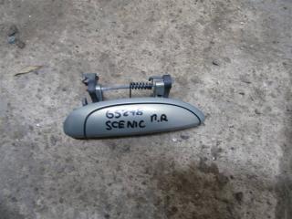 ручка наружная Renault Scenic 1 поколение [рестайлинг] 2003, 1.9 л., F9Q 732, дизель, МКПП, оливковый, минивэн, передний привод, S