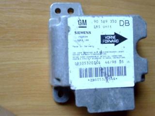 блок AirBag Opel Vectra B [рестайлинг] 2000, 1.6 л., X 16 XEL, бензин, универсал, передний привод, 1923594, 5WK4188, 90569350