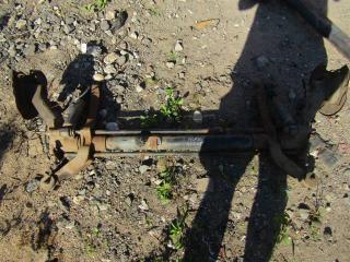 балка подвески задняя Citroen Xsara Picasso 1 поколение [рестайлинг] 2006, 1.6 л., 9HZ (DV6TED4), дизель, МКПП, серый, минивэн, передний привод, P