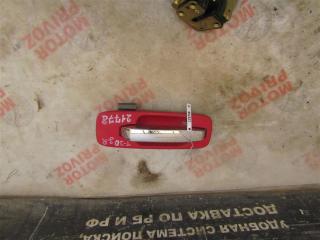 ручка наружная задняя правая Nissan X-Trail T30 [рестайлинг] 2005, 2.2 л., дизель, МКПП, красный, внедорожник 5 дв., полный привод