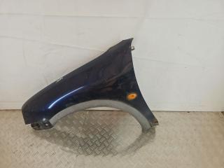 крыло переднее левое Opel Corsa B 2000, 1.0 л., X 10 XE, бензин, МКПП, темно-синий, хетчбэк 3 дв., передний привод