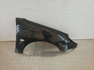крыло переднее правое Peugeot 206 1 поколение [рестайлинг] 2006, 1.4 л., KFW (TU3JP), бензин, МКПП, черный, хетчбэк 3 дв., передний привод