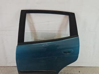 дверь задняя левая Daewoo Rezzo KLAU 2001, 2.0 л., T20SED, бензин, МКПП, бирюзовый, минивэн, передний привод