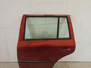 дверь задняя левая Skoda Octavia 1 поколение (A4) [рестайлинг] 2001, 2.0 л., AQY, бензин, 5МКПП, бордовый, универсал, передний привод