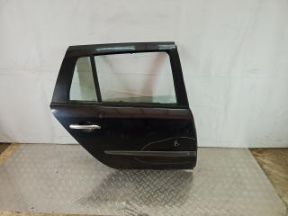 дверь задняя правая Renault Laguna 2 поколение [рестайлинг] 2005, 3.0 л., L7X 733, бензин, АКПП, синий, универсал, передний привод