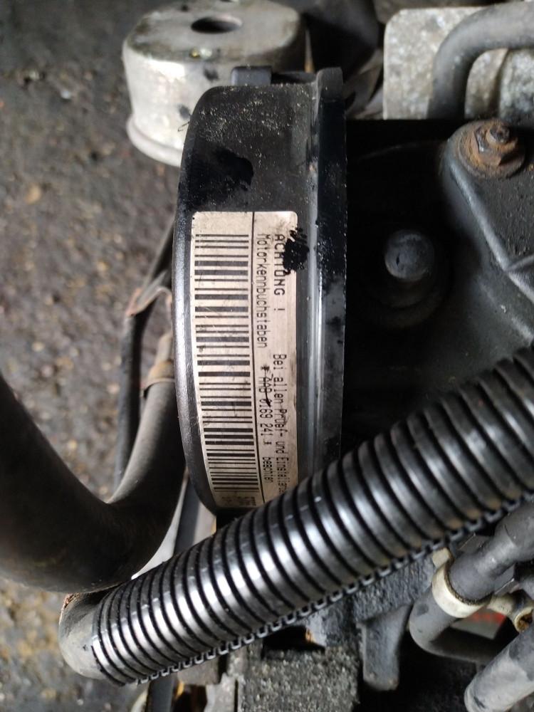 двигатель Volkswagen Transporter T4 1996, 2.4 л., дизель, микроавтобус - фото №1