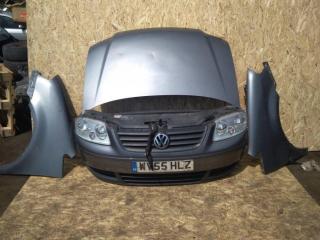передняя часть (ноускат) Volkswagen Touran 1 поколение 2005, 1.9 л., дизель, минивэн
