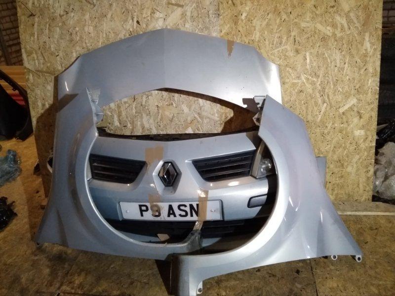 передняя часть (ноускат) Renault Modus 1 поколение 2005, 1.6 л., бензин, хетчбэк 5 дв. - фото №1