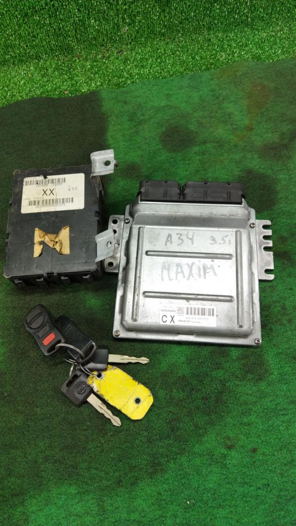 блок управления двигателем Nissan Maxima A34 2005, 3.5 л., i, бензин, A56A14Z0D5Y12 - фото №1