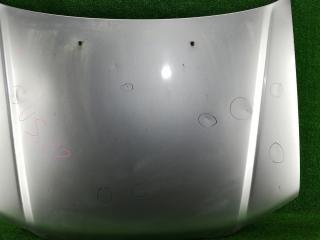 капот Subaru Forester 2 поколение (SG) SG 2004, 2.5 л., EJ251, бензин, МКПП, серебристый, полный привод