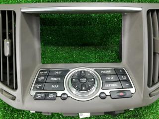 панель управления магнитолой Infiniti G 4 поколение [рестайлинг] 2010, 3.7 л., VQ37VHR, бензин, АКПП, b30, седан, задний привод, 283951UF1A, T31000A7421000