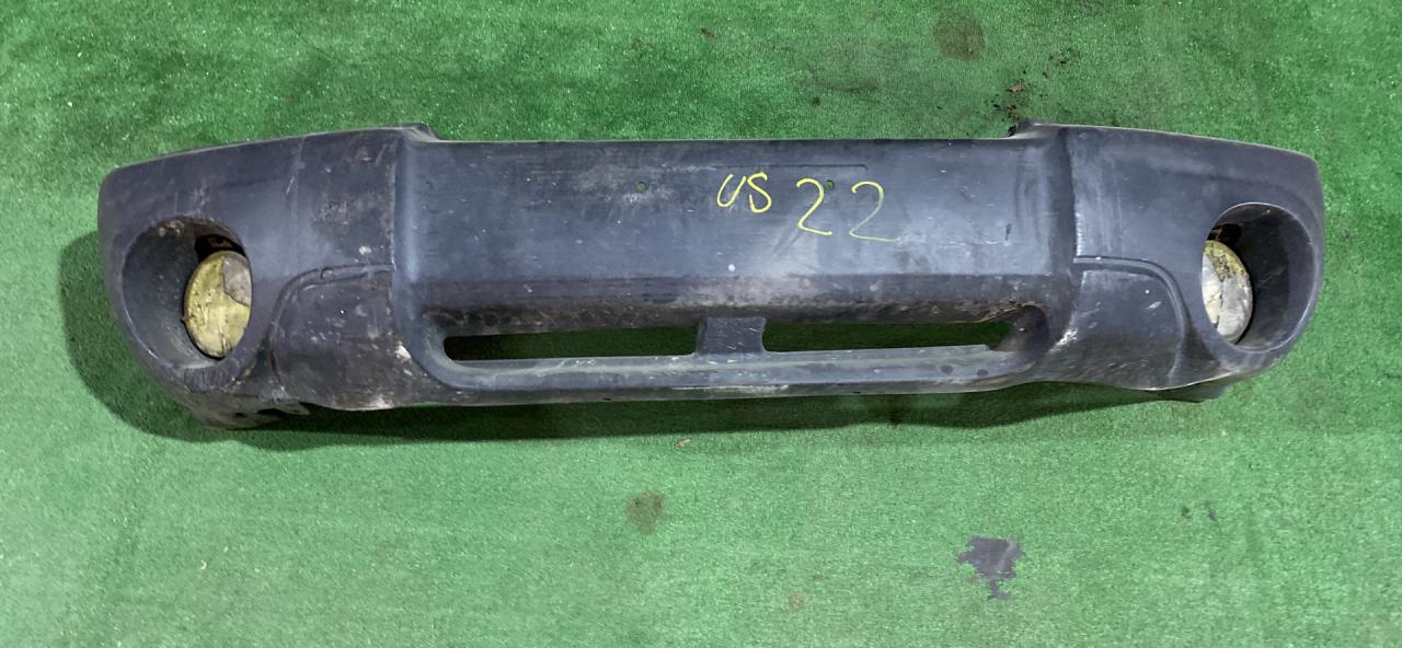 бампер передний Subaru Forester 2 поколение (SG) SG 2004, 2.5 л., EJ251, бензин, МКПП, серебристый, полный привод - фото №1