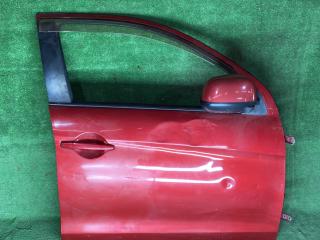 дверь передняя правая Mitsubishi ASX 1 поколение 2011, 2.0 л., 4B11, бензин, АКПП, красный, внедорожник 5 дв., полный привод