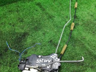 замок двери передней левой Mitsubishi Outlander 1 поколение 2006, 2.4 л., 4G69, бензин, АКПП, серебристый, внедорожник 5 дв., правый руль