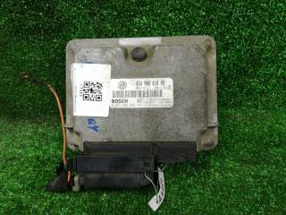 блок управления двигателем Volkswagen Golf 4 поколение 2002, 2.0 л., бензин, хетчбэк 5 дв., 06A906018HD