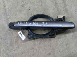 ручка наружная задняя левая Mitsubishi Outlander 3 поколение 2013, 2.0 л., 4J11, бензин, АКПП, серый, внедорожник 5 дв., передний привод, правый руль