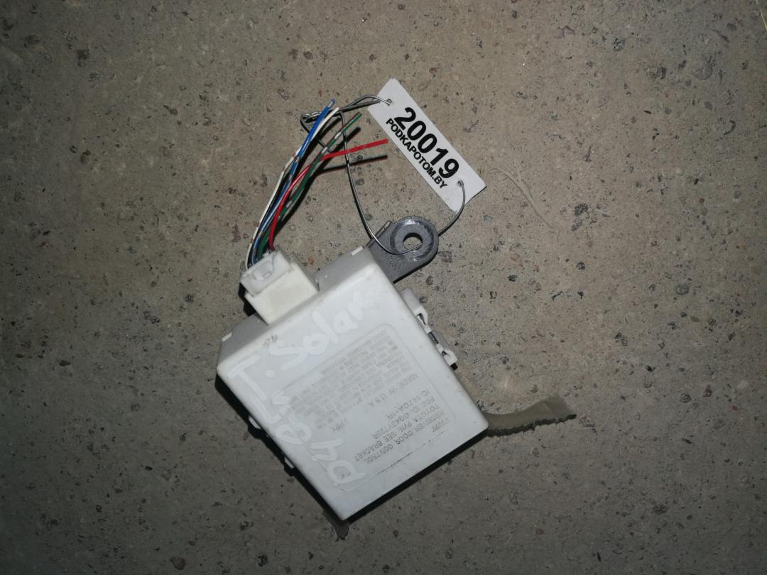 блок управления (другие) Toyota Camry Solara 2 поколение XV30 2005, 2.4 л., 2AZ-FE, бензин, АКПП, черный, купе - фото №1