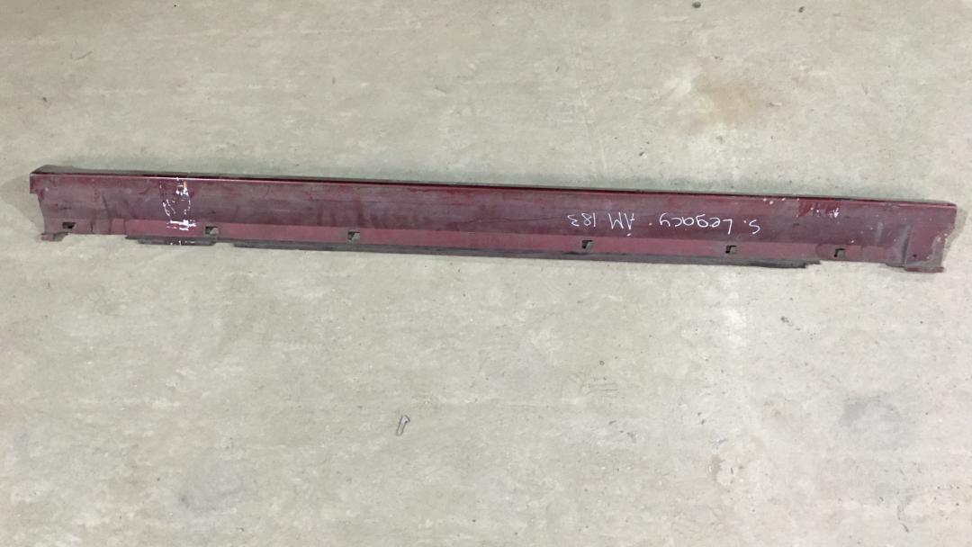 накладка на порог Subaru Legacy 5 поколение 2013, 2.0 л., FA20, бензин, АКПП, красный, универсал, правый руль - фото №1