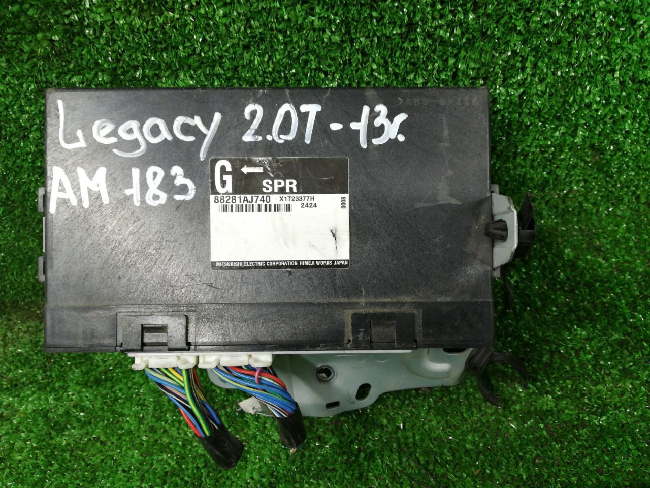 блок управления АКПП Subaru Legacy 5 поколение 2013, 2.0 л., FA20, бензин, АКПП, красный, универсал, правый руль, 88281AJ740, X1T23377H - фото №1