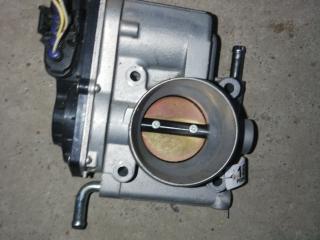 заслонка дроссельная Mazda 3 1 поколение [рестайлинг] 2007, 1.6 л., B6ZE, бензин, МКПП, синий, хетчбэк 5 дв., правый руль