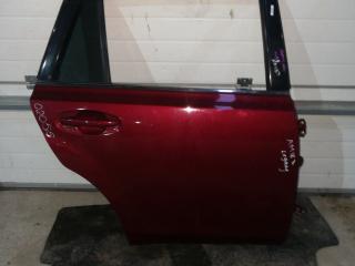 дверь задняя правая Subaru Legacy 5 поколение 2013, 2.0 л., FA20, бензин, АКПП, красный, универсал, правый руль