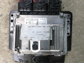 блок управления двигателем Citroen C4 1 поколение [рестайлинг] 2009, 1.6 л., бензин, АКПП, синий, хетчбэк 5 дв., правый руль, 9666235880