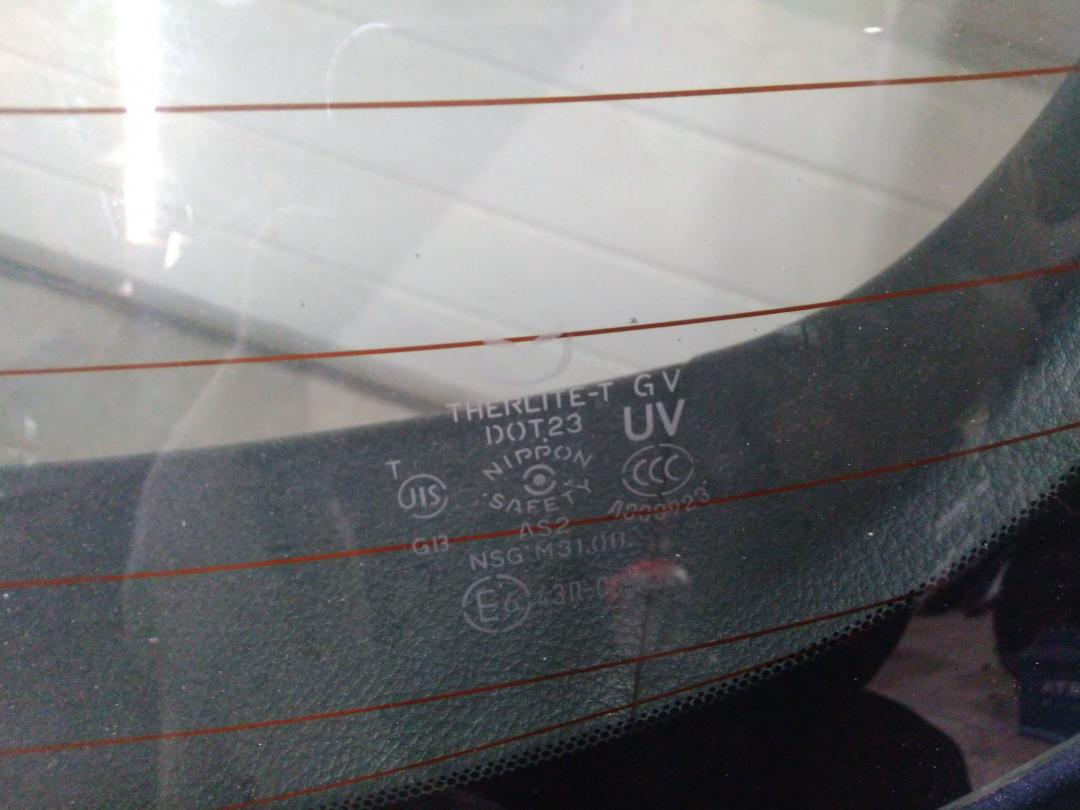 крышка багажника (дверь 3-5) Mazda 3 BL 2009, 2.0 л., LF17, бензин, АКПП, черный, хетчбэк 5 дв., правый руль - фото №1