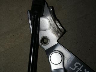 петля крышки багажника Mitsubishi Lancer 10 поколение [рестайлинг] 2011, 2.0 л., 4B11, бензин, МКПП, серебристый, седан, правый руль