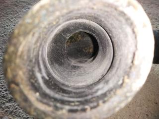 фланец (тройник) системы охлаждения Mazda 626 GF [рестайлинг] 1999, 2.5 л., бензин, АКПП, белый, универсал, правый руль