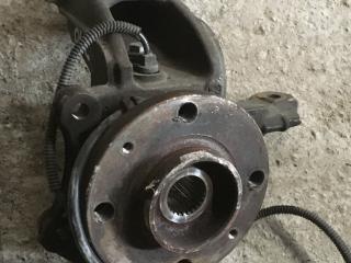 кулак поворотный левый Peugeot 207 1 поколение [рестайлинг] 2012, 1.6 л., EP6, бензин, АКПП, белый, хетчбэк 5 дв., правый руль