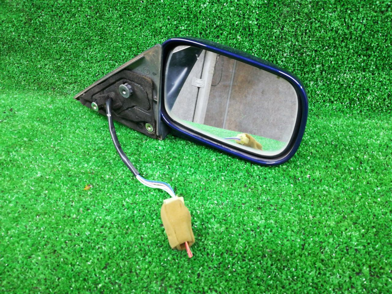 зеркало наружное правое Subaru Legacy 3 поколение 2000, 2.5 л., EJ25, бензин, АКПП, синий, седан, правый руль - фото №1