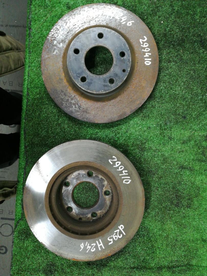 диски тормозные (комплект) Mazda 3 3 поколение 2015, 2.5 л., PY-VPS, бензин, АКПП, серый, седан, передний привод, правый руль - фото №1