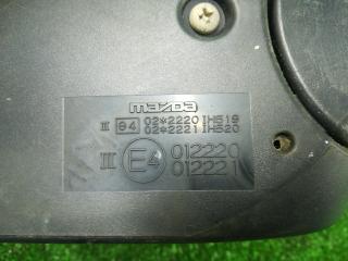 зеркало наружное правое Mazda 3 1 поколение [рестайлинг] 2008, 2.0 л., LF17, бензин, МКПП, синий, седан, передний привод, E4012220